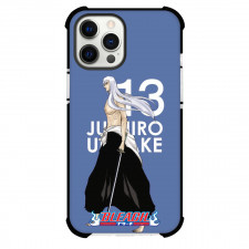 Bleach Jushiro Ukitake Phone Case For iPhone Samsung Galaxy Pixel OnePlus Vivo Xiaomi Asus Sony Motorola Nokia - Jushiro Ukitake Attack Mode Comic Art On Blue Background
