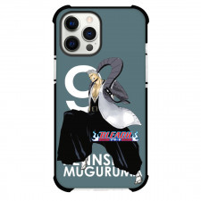 Bleach Kensei Muguruma Phone Case For iPhone Samsung Galaxy Pixel OnePlus Vivo Xiaomi Asus Sony Motorola Nokia - Kensei Muguruma Manga Comic Art On Grey Background