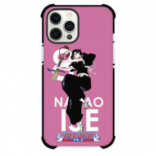 Bleach Nanao Ise Phone Case For iPhone Samsung Galaxy Pixel OnePlus Vivo Xiaomi Asus Sony Motorola Nokia - Nanao Ise Attack Mode Comic Art On Pink Background