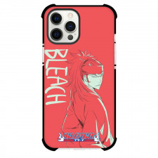 Bleach Renji Abarai Phone Case For iPhone Samsung Galaxy Pixel OnePlus Vivo Xiaomi Asus Sony Motorola Nokia - Renji Abarai On Red Background Comic Art