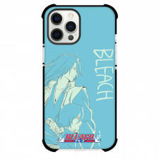 Bleach Phone Case For iPhone Samsung Galaxy Pixel OnePlus Vivo Xiaomi Asus Sony Motorola Nokia - Rukia Kuchiki Byakuya Kuchiki On Blue Background Comic Art
