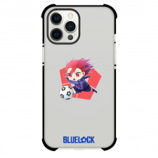 Blue Lock Hyoma Chigiri Phone Case For iPhone Samsung Galaxy Pixel OnePlus Vivo Xiaomi Asus Sony Motorola Nokia - Hyoma Chigiri Playing Chibi Art Sticker