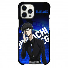 Blue Lock Jinpachi Ego Phone Case For iPhone Samsung Galaxy Pixel OnePlus Vivo Xiaomi Asus Sony Motorola Nokia - Jinpachi Ego Portrait On Blue Background