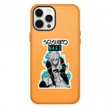 Blue Lock Seishiro Nagi Phone Case For iPhone Samsung Galaxy Pixel OnePlus Vivo Xiaomi Asus Sony Motorola Nokia - Seishiro Nagi Sitting Grayscale Sticker