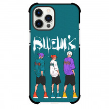 Blue Lock Phone Case For iPhone Samsung Galaxy Pixel OnePlus Vivo Xiaomi Asus Sony Motorola Nokia - Team V Back Portrait Illustration