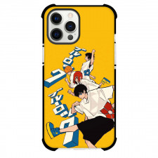 Blue Lock Phone Case For iPhone Samsung Galaxy Pixel OnePlus Vivo Xiaomi Asus Sony Motorola Nokia - Team White Illustration On Yellow Background