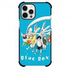 Blue Box Phone Case For iPhone Samsung Galaxy Pixel OnePlus Vivo Xiaomi Asus Sony Motorola Nokia - Blue Box Cartoon Illustration Art On Blue Background Chapter 146 Poster
