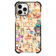 Bluey Bingo Phone Case For iPhone and Samsung Galaxy Devices - Bingo Collage Expressions