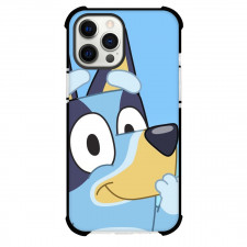 Bluey Phone Case For iPhone Samsung Galaxy Pixel OnePlus Vivo Xiaomi Asus Sony Motorola Nokia - Bluey Side Porait Blue Background