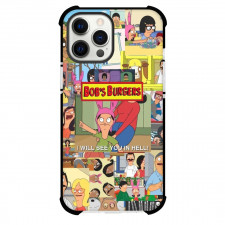 Bob's Burger Phone Case For iPhone Samsung Galaxy Pixel OnePlus Vivo Xiaomi Asus Sony Motorola Nokia - Characters Collage I Will See You In Hell