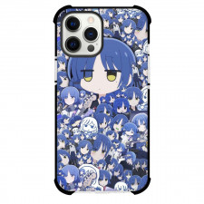 Bocchi The Rock Ryo Yamada Phone Case For iPhone Samsung Galaxy Pixel OnePlus Vivo Xiaomi Asus Sony Motorola Nokia - Ryo Yamada Blue Hair Anime Art Collage