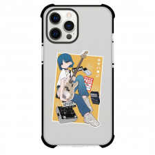 Bocchi The Rock Ryo Yamada Phone Case For iPhone Samsung Galaxy Pixel OnePlus Vivo Xiaomi Asus Sony Motorola Nokia - Ryo Yamada Sitting With Guitar Anime Art Sticker