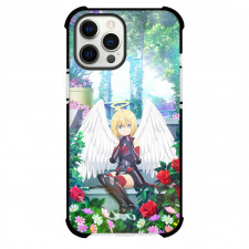 Bofuri I Don't Want to Get Hurt so I'll Max Out My Defense Maple Phone Case For iPhone Samsung Galaxy Pixel OnePlus Vivo Xiaomi Asus Sony Motorola Nokia - Maple Large White Wings Poster