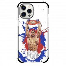 Anthony Joshua Case For iPhone Samsung Galaxy Pixel OnePlus Vivo Xiaomi Asus Sony Motorola Nokia - Anthony Joshua Raise Title Belt Blue Red Background
