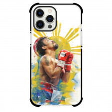 Manny Pacquiao Case For iPhone Samsung Galaxy Pixel OnePlus Vivo Xiaomi Asus Sony Motorola Nokia - Manny Pacquiao Praying Sun Background