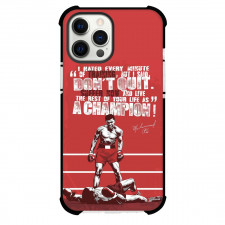 Muhammad Ali Case For iPhone Samsung Galaxy Pixel OnePlus Vivo Xiaomi Asus Sony Motorola Nokia - Muhammad Ali Don't Quit Quote Art