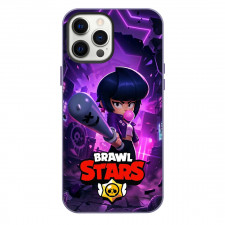 Brawl Stars Bibi Phone Case For iPhone Samsung Galaxy Pixel OnePlus Vivo Xiaomi Asus Sony Motorola Nokia - Bibi Purple Street Slugger Poster