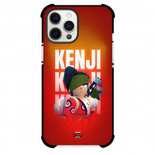 Brawl Stars Kenji Phone Case For iPhone Samsung Galaxy Pixel OnePlus Vivo Xiaomi Asus Sony Motorola Nokia - Brawl Stars Kenji On Word Art Red Background