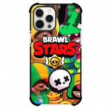Brawl Stars Leon Phone Case For iPhone Samsung Galaxy Pixel OnePlus Vivo Xiaomi Asus Sony Motorola Nokia - Brawl Stars Leon Illustration Art Collage Poster