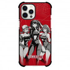 Brown Dust 2 Phone Case For iPhone Samsung Galaxy Pixel OnePlus Vivo Xiaomi Asus Sony Motorola Nokia - Characters Black And Red Wallpaper