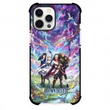Brown Dust 2 Phone Case For iPhone Samsung Galaxy Pixel OnePlus Vivo Xiaomi Asus Sony Motorola Nokia - Characters Sky And Birds Background Wallpaper