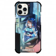 Brown Dust 2 Rafina Phone Case For iPhone Samsung Galaxy Pixel OnePlus Vivo Xiaomi Asus Sony Motorola Nokia - Rafina Playing Playstation Poster
