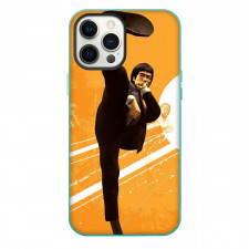 Bruce Lee Phone Case For iPhone Samsung Galaxy Pixel OnePlus Vivo Xiaomi Asus Sony Motorola Nokia - Bruce Lee Kick Portrait Poster