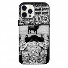 Bullfighters Phone Case For iPhone Samsung Galaxy Pixel OnePlus Vivo Xiaomi Asus Sony Motorola Nokia - Bullfighters Matador Gate Black And White