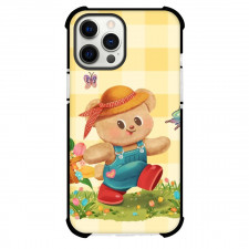 Butterbear Phone Case For iPhone Samsung Galaxy Pixel OnePlus Vivo Xiaomi Asus Sony Motorola Nokia - Butterbear With Butterfly Hopping Pose