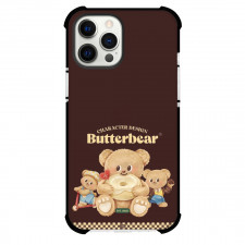 Butterbear Phone Case For iPhone Samsung Galaxy Pixel OnePlus Vivo Xiaomi Asus Sony Motorola Nokia - Butterbear Character Design Background