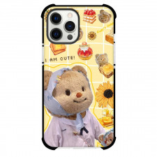 Butterbear Phone Case For iPhone Samsung Galaxy Pixel OnePlus Vivo Xiaomi Asus Sony Motorola Nokia - Butterbear I Am Cute Food Collage