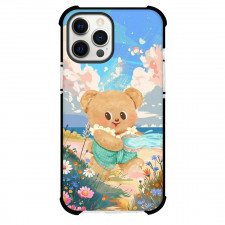 Butterbear Phone Case For iPhone Samsung Galaxy Pixel OnePlus Vivo Xiaomi Asus Sony Motorola Nokia - Butterbear Illustration Ocean Background