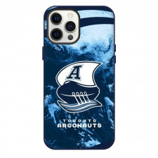 Toronto Argonaut Football Club Phone Case For iPhone Samsung Galaxy Pixel OnePlus Vivo Xiaomi Asus Sony Motorola Nokia - Logo In Blue Abstract Background