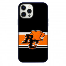 British Columbia Lions Phone Case For iPhone Samsung Galaxy Pixel OnePlus Vivo Xiaomi Asus Sony Motorola Nokia - Logo In Orange And Black Line