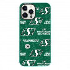 Saskatchewan Roughriders Phone Case For iPhone Samsung Galaxy Pixel OnePlus Vivo Xiaomi Asus Sony Motorola Nokia - Logo Wordmark Pattern