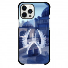 CS Go Case For iPhone Samsung Galaxy Pixel OnePlus Vivo Xiaomi Asus Sony Motorola Nokia - CSGO Counter Terrorist Logo Blue Background