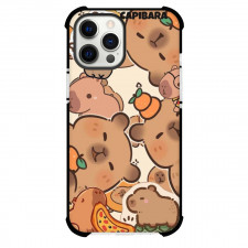 Capybara Phone Case For iPhone Samsung Galaxy Pixel OnePlus Vivo Xiaomi Asus Sony Motorola Nokia - Capybara Characters Expression Collage