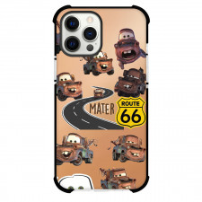 Cars Mater Phone Case For iPhone Samsung Galaxy Pixel OnePlus Vivo Xiaomi Asus Sony Motorola Nokia - Mater Route 66 Collage Poster