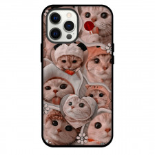 Cat Phone Case For iPhone Samsung Galaxy Pixel OnePlus Vivo Xiaomi Asus Sony Motorola Nokia - Cute Cat Face Poster