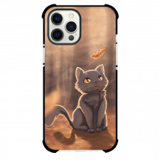 Cat Phone Case For iPhone Samsung Galaxy Pixel OnePlus Vivo Xiaomi Asus Sony Motorola Nokia - Cute Cat Sitting Artwork