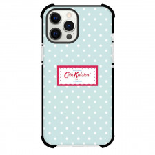 Cath Kidston Phone Case For iPhone Samsung Galaxy Pixel OnePlus Vivo Xiaomi Asus Sony Motorola Nokia - Cath Kidston Branding on Polka Dot Background