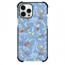 Cath Kidston Phone Case For iPhone Samsung Galaxy Pixel OnePlus Vivo Xiaomi Asus Sony Motorola Nokia - Rocket Pattern Art