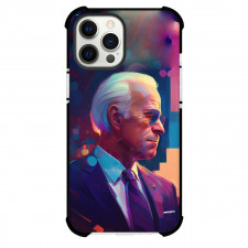 Joe Biden Phone Case For iPhone And Samsung Galaxy Devices - Side Portrait Painting