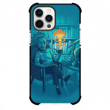 Albert Einstein Phone Case For iPhone Samsung Galaxy Pixel OnePlus Vivo Xiaomi Asus Sony Motorola Nokia - Albert Einstein With Explosive Pipe