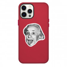Albert Einstein Phone Case For iPhone Samsung Galaxy Pixel OnePlus Vivo Xiaomi Asus Sony Motorola Nokia - Albert Einstein Funny Avatar Sticker