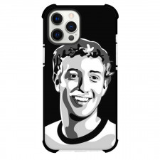 Mark Zuckerberg Phone Case For iPhone Samsung Galaxy Pixel OnePlus Vivo Xiaomi Asus Sony Motorola Nokia - Mark Zuckerberg Black And White Sketch Art