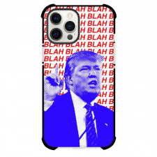Donald Trump Phone Case For iPhone Samsung Galaxy Pixel OnePlus Vivo Xiaomi Asus Sony Motorola Nokia - Blah Pattern Background Comic Art