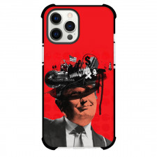 Donald Trump Phone Case For iPhone Samsung Galaxy Pixel OnePlus Vivo Xiaomi Asus Sony Motorola Nokia - Portrait Red Background