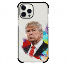 Donald Trump Phone Case For iPhone Samsung Galaxy Pixel OnePlus Vivo Xiaomi Asus Sony Motorola Nokia - Portrait Watercolor Art