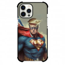 Donald Trump Phone Case For iPhone Samsung Galaxy Pixel OnePlus Vivo Xiaomi Asus Sony Motorola Nokia - Trump Superman Illustration